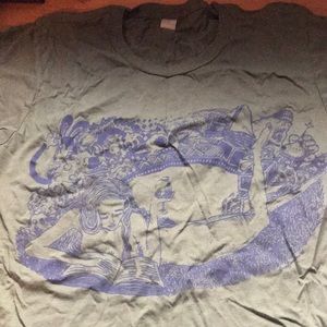 Brand New 1 of 1 Silkscreened Canadian Artist designed tee soft Egyptian cotton